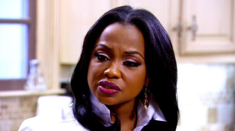 Phaedra struggles with visiting Apollo in prison. CREDIT: Bravo