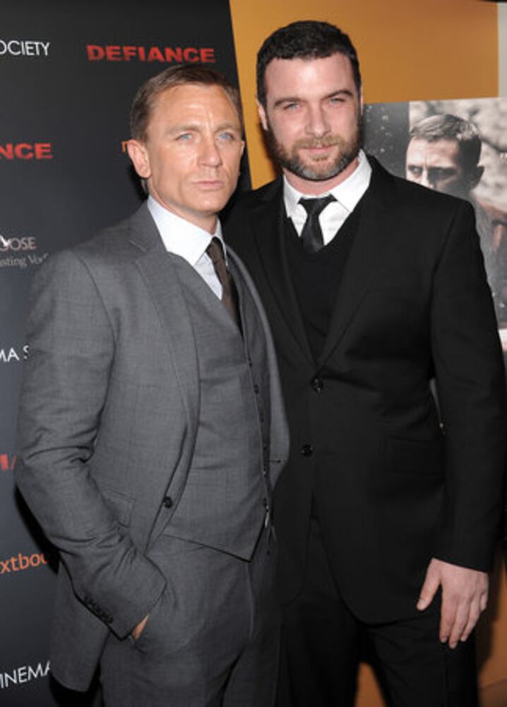 Defiance' film premiere with Daniel Craig