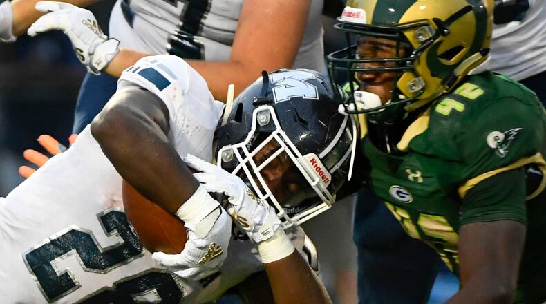 Grayson defeated Marietta 28-14 in the regular season in 2019, but Marietta went on to win the Class 7A championship. (John Amis/Special)