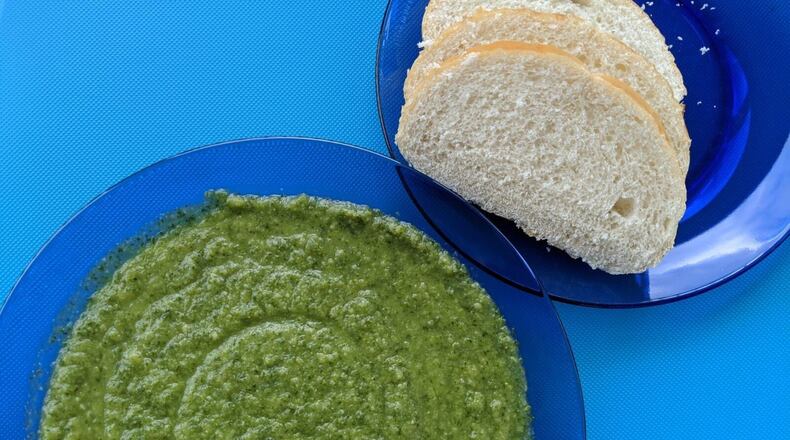 Cauliflower Soup with Greens and Dill. CONTRIBUTED BY PAULA PONTES