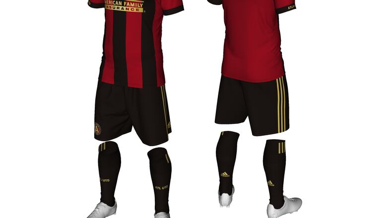 Atlanta United’s primary jersey.