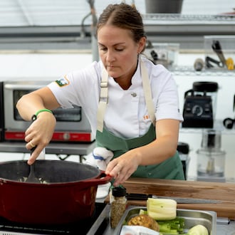 "Top Chef" contestant Jennifer Lee Jackson said she fell in love with cooking at a young age watching her grandmothers in West Virginia and Georgia cook. (Paul Cheney/Bravo)