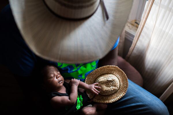Photographer Rory Doyle documents the world of black cowboys in images like “Newest Cowboy in Town,” (2018) featured at the Hudgens Center.