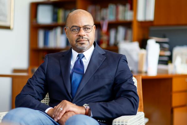 Former Georgia Supreme Court Chief Justice Harold Melton says his new role at Georgia State University College of Law is about getting its students the recognition and opportunities they deserve. (Miguel Martinez/AJC)