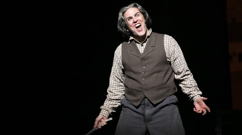 Michael Mayes performs as Sweeney Todd in the Atlanta Opera’s production of “Sweeney Todd: The Demon Barber of Fleet Street.” CONTRIBUTED BY JEFF ROFFMAN