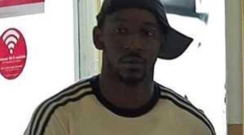 Police said this man followed his victim, broke into a car and stole a large amount of money.