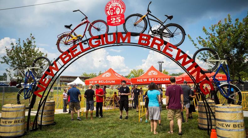 New Belgium’s 25th anniversary celebration. Credit: New Belgium Brewing.