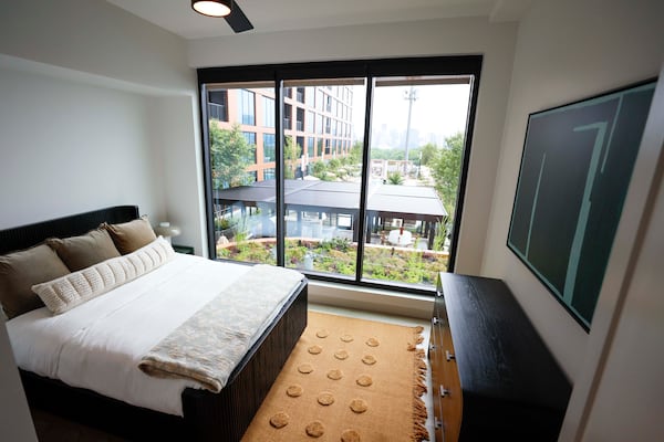 Stella's two-bedroom apartments offer nearly 1,900 square feet of living space, providing residents with a comfortable and spacious environment. (Miguel Martinez/AJC)