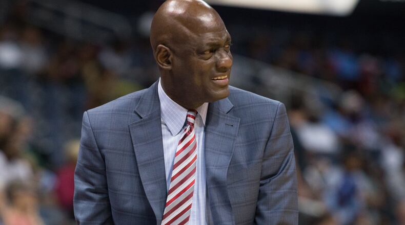 Atlanta Dream head coach Michael Cooper.