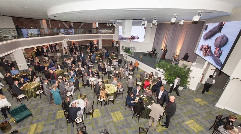 Savanna Hall was created from the old Cyclorama building in Grant Park. It has been renovated and turned into an events facility with administrative offices on the lowers floors. CONTRIBUTED: JACK PARADA PHOTOGRAPHY/ZOO ATLANTA