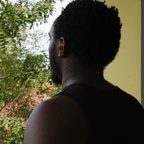 Youga stands at an undisclosed location in Cambodia, on Jan. 22, 2026. (AP Photo)