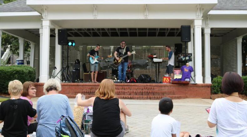 Suwanee is seeking singers, duos, and trios to fill the stages at Summer Porch Jam 2021. (Courtesy City of Suwanee)