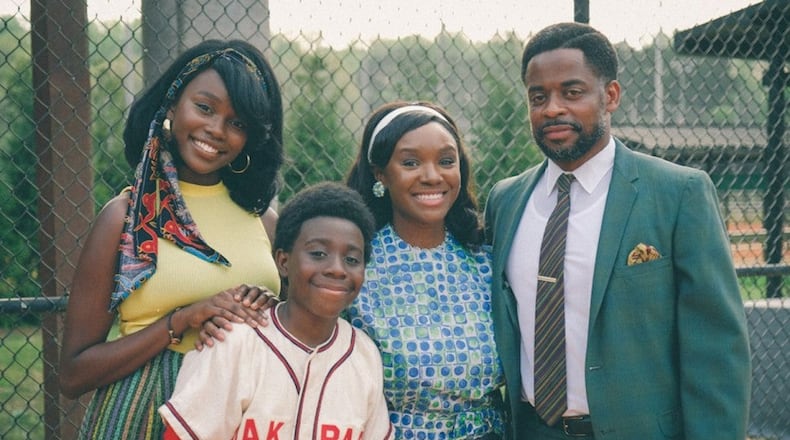 Elisha “EJ” Williams as Dean Williams, Dulé Hill as Bill Williams, Saycon Sengbloh as Lillian Williams, Laura Kariuki as Kim Williams in the new "Wonder Years" on ABC starting in 2021-22. ABC