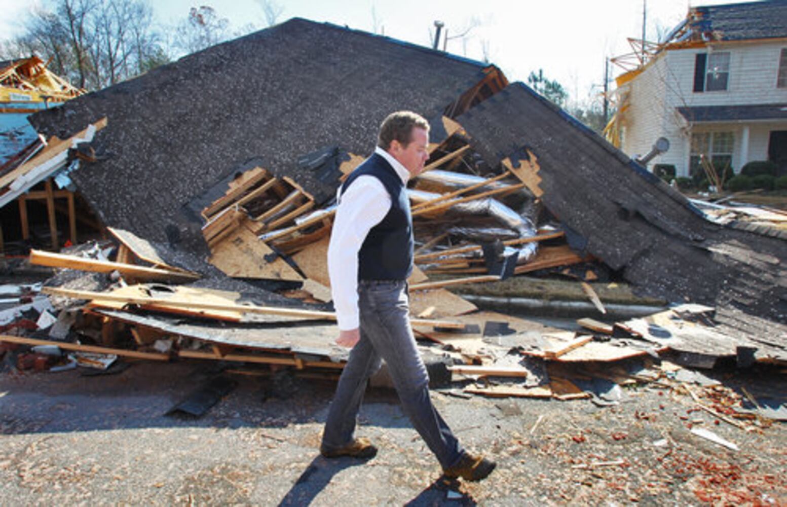 Storms slam metro Atlanta