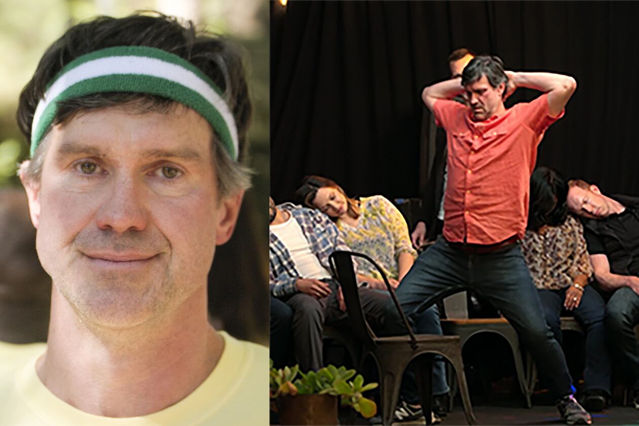 Atlanta actor Rob Lathan plays goofy sourcing manager Other Anthony in the Amazon show "Jury Duty: Corporate Retreat." (Courtesy of Rob Lathan)