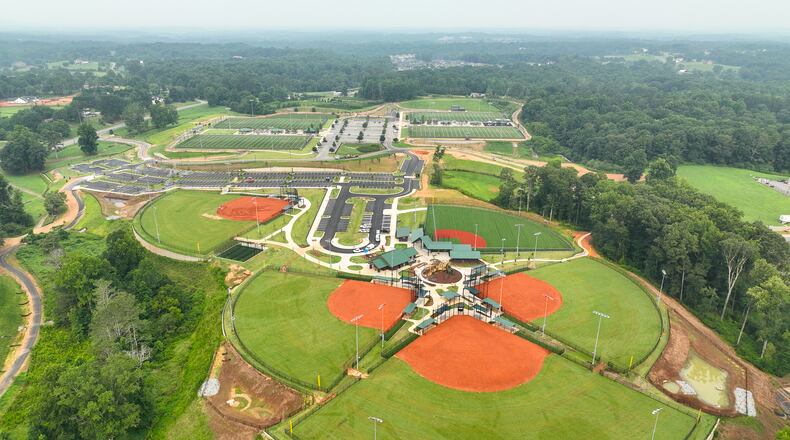 Many amenities will be unveiled at Lanierland Park, 6115 Jot-Em-Down Road, Cumming at 9 a.m. Aug. 19. (Courtesy of Forsyth County)