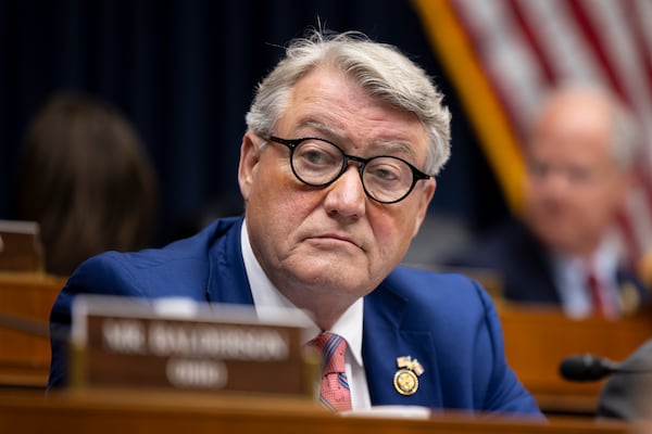 U.S. Rep. Rick Allen, R-Augusta, is seen during a House Energy and Commerce hearing on budget reconciliation, in Washington, D.C. on May 13, 2025. (Nathan Posner for the Atlanta Journal-Constitution)
