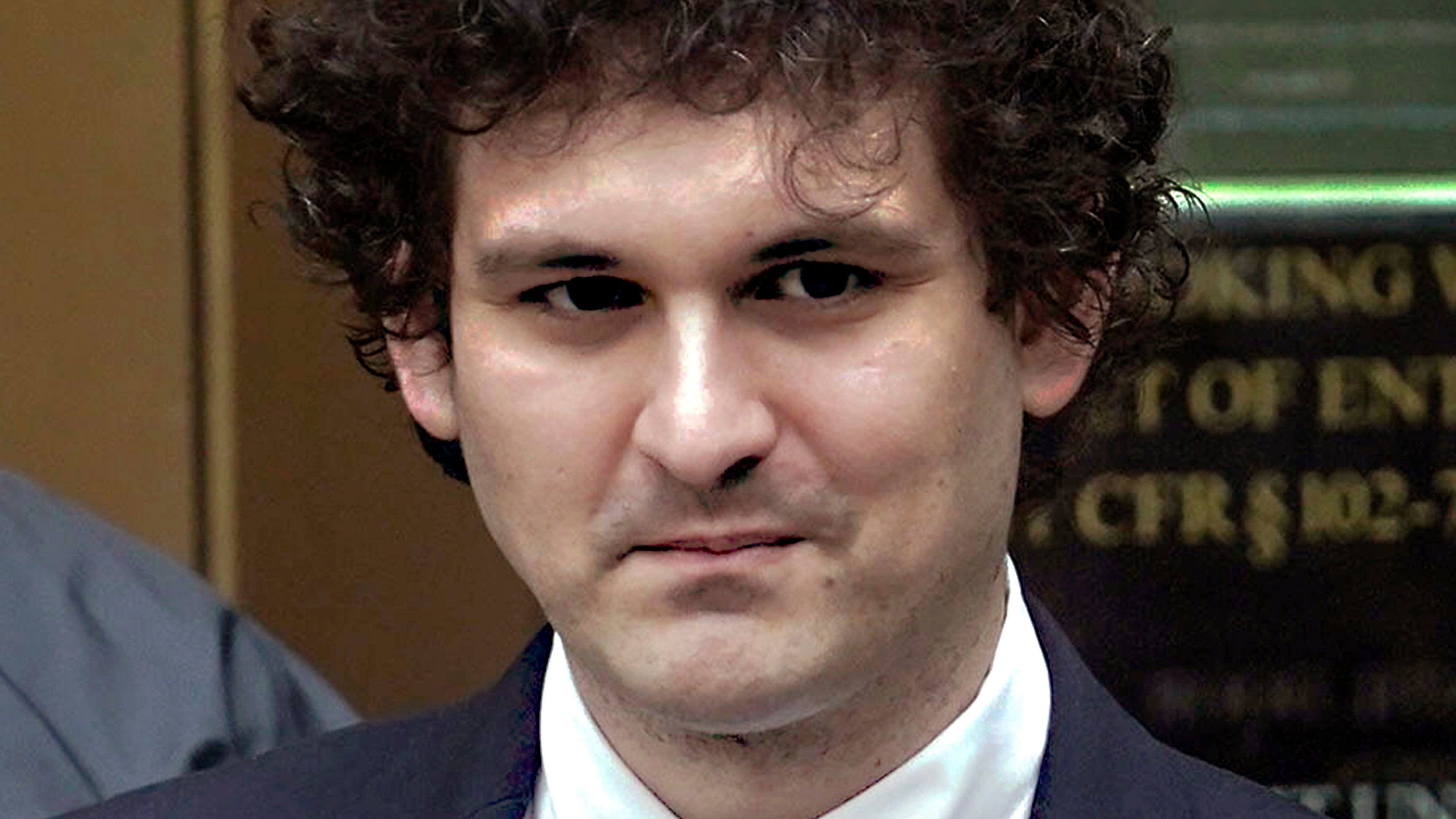 FILE - FTX founder Sam Bankman-Fried leaves Manhattan federal court, June 15, 2023, in New York. (AP Photo/Bebeto Matthews, File)