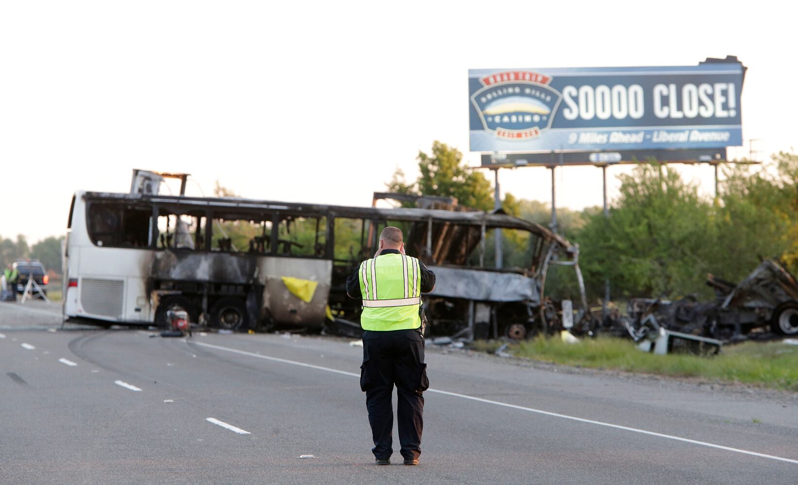 I-5 charter bus crash