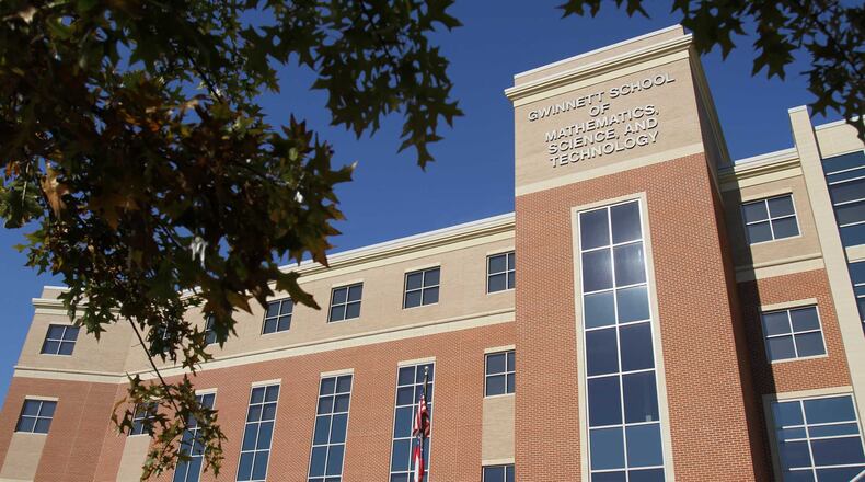 Gwinnett School of Mathematics and Technology had an overall score better than 99 percent of state schools, and students' academic growth was also better than 99 percent.