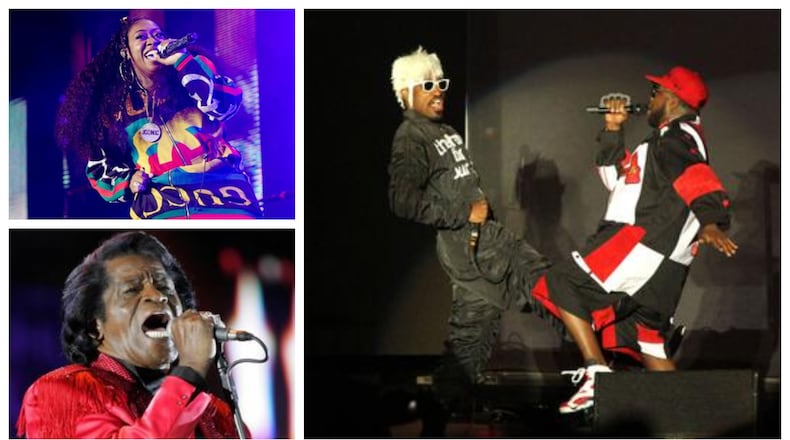 Missy Elliott, James Brown and OutKast are among the inaugural nominees for the Black Music and Entertainment Walk of Fame, located in Atlanta.