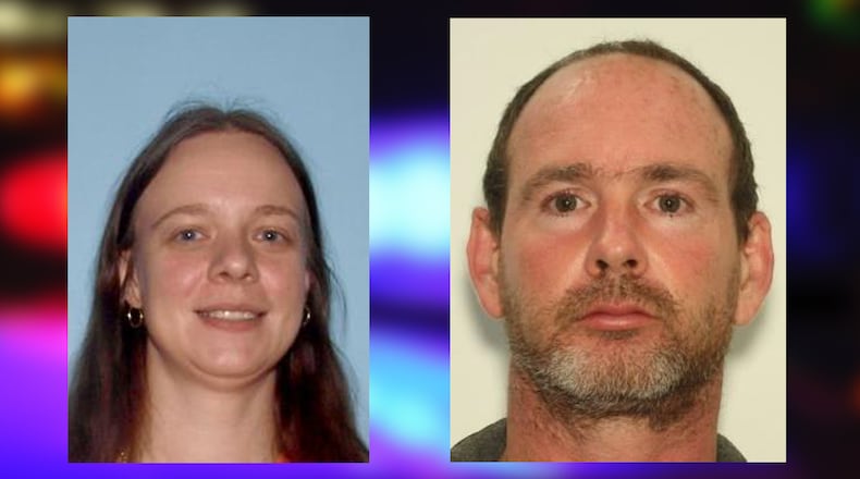 Carina McCue (left) and William McCue have been indicted on murder charges in the death of their daughter. Zoe McCue died in a house fire intentionally set by her 15-year-old brother in April, police said.