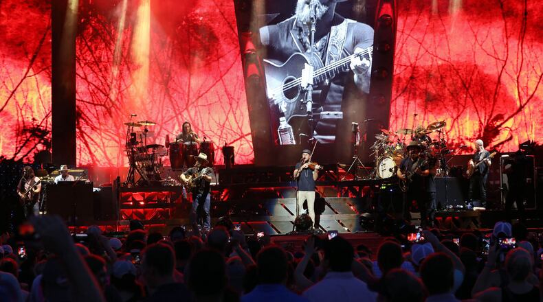 The Zac Brown Band rocked SunTrust Park on Saturday, June 30, 2018, on their Down the Rabbit Hole Tour.