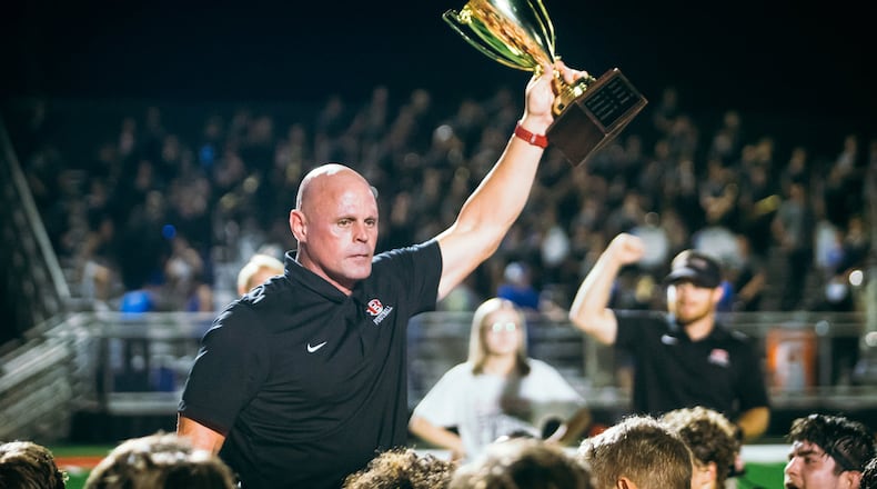 Bowdon football coach Rich Fendley is in his fourth season at Bowdon High School in Carroll County, near the Alabama border. (Joshua Cato)