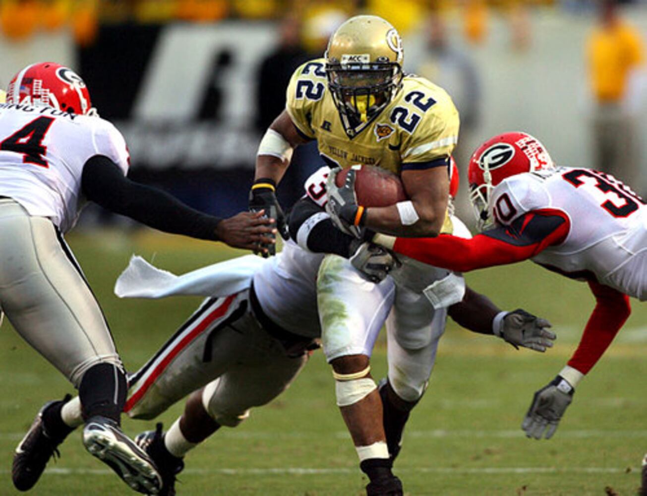 Georgia tech takes on Georgia