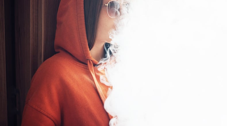 Vaping is rising among teenagers and e-cigarette devices can be small and cost less than $20.