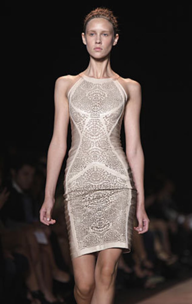 The Herve Leger Spring 2011 collection