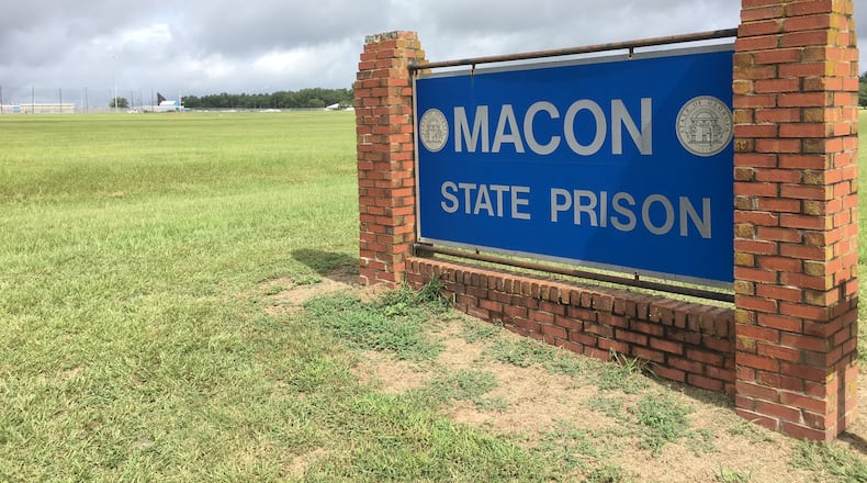 Macon State Prison is in Macon County, southwest of Oglethorpe. (Danny Robbins / AJC File)
