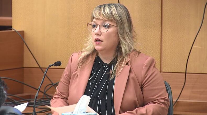 Lillian Govus, a former city of Atlanta watershed official, testified Tuesday in the trial of Jenna Garland, a former aide to former Mayor Kasim Reed, on charges Garland violated the state’s Open Records Act. CHANNEL 2 ACTION NEWS