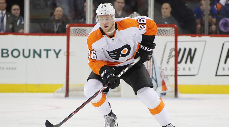 File photo: Christian Folin #26 of the Philadelphia Flyers (Bruce Bennett/Getty Images)