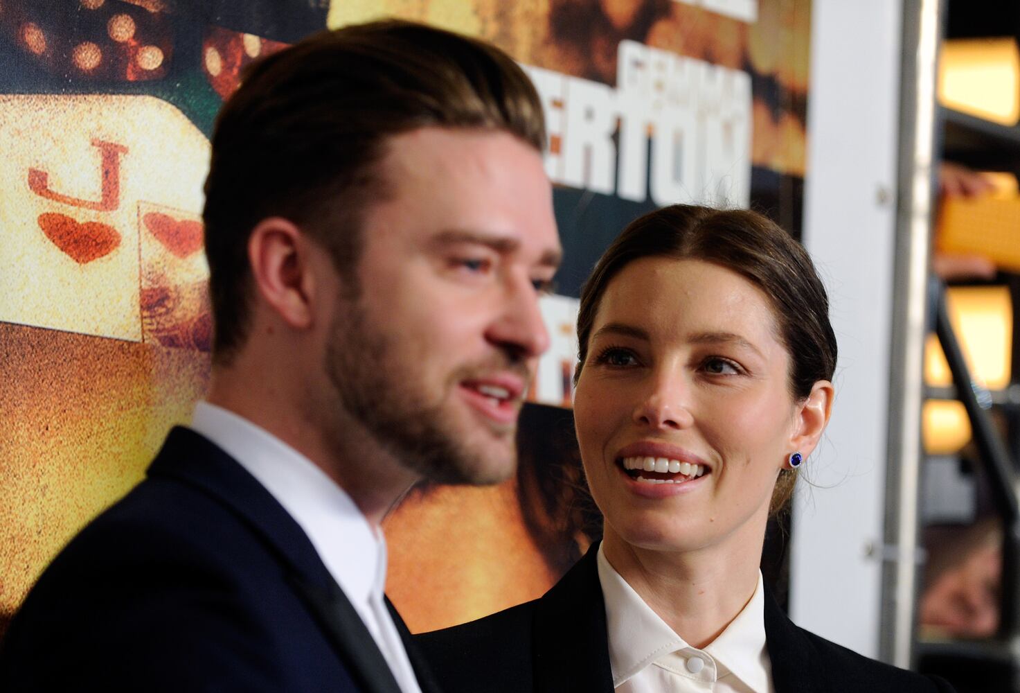 Justin Timberlake and Jessica Biel