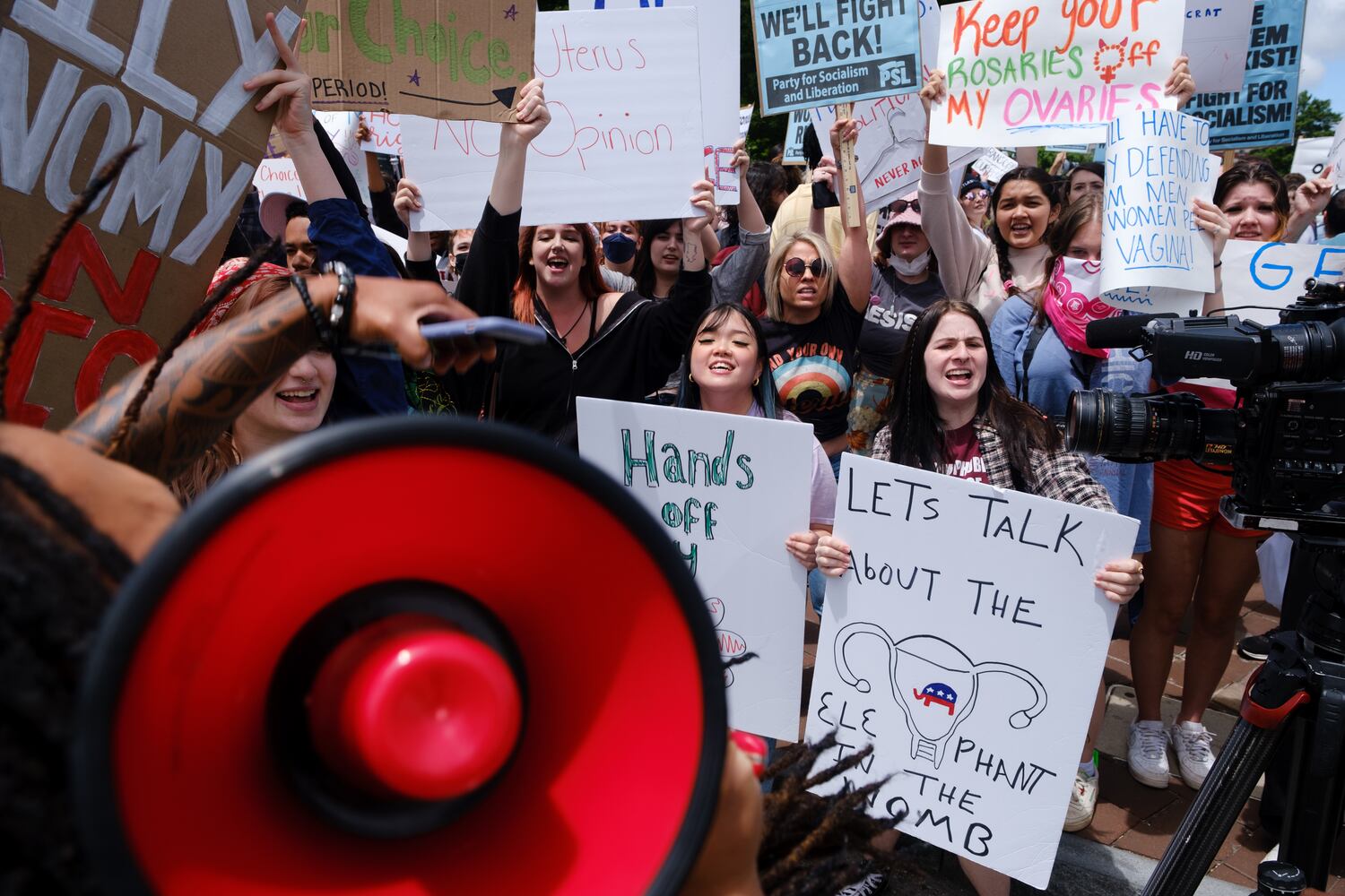 abortion rights rally