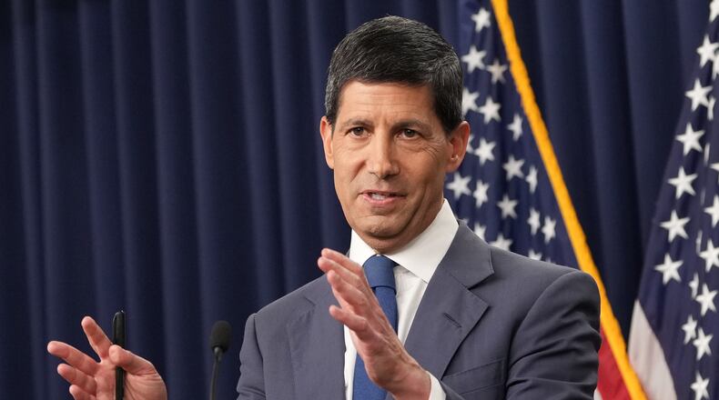 Federal Reserve Board Chairman Kevin Warsh speaks at a news conference at the Federal Reserve in Washington, Wednesday, July 29, 2026. (AP Photo/Mark Schiefelbein)