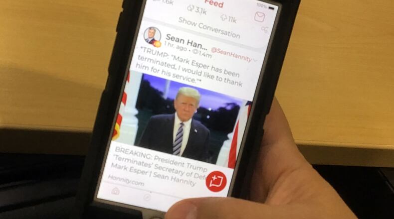 Conservative social media users who claimed widespread voter fraud after Democrat Joe Biden’s unofficial election victory last week are flocking to the Parler app to spread the conspiracy and avoid Facebook’s crackdown on misinformation, reports say. Parler, which allows users to post unfounded and disputable facts without excessive content moderation, became the top new download on the Apple App Store over the weekend.