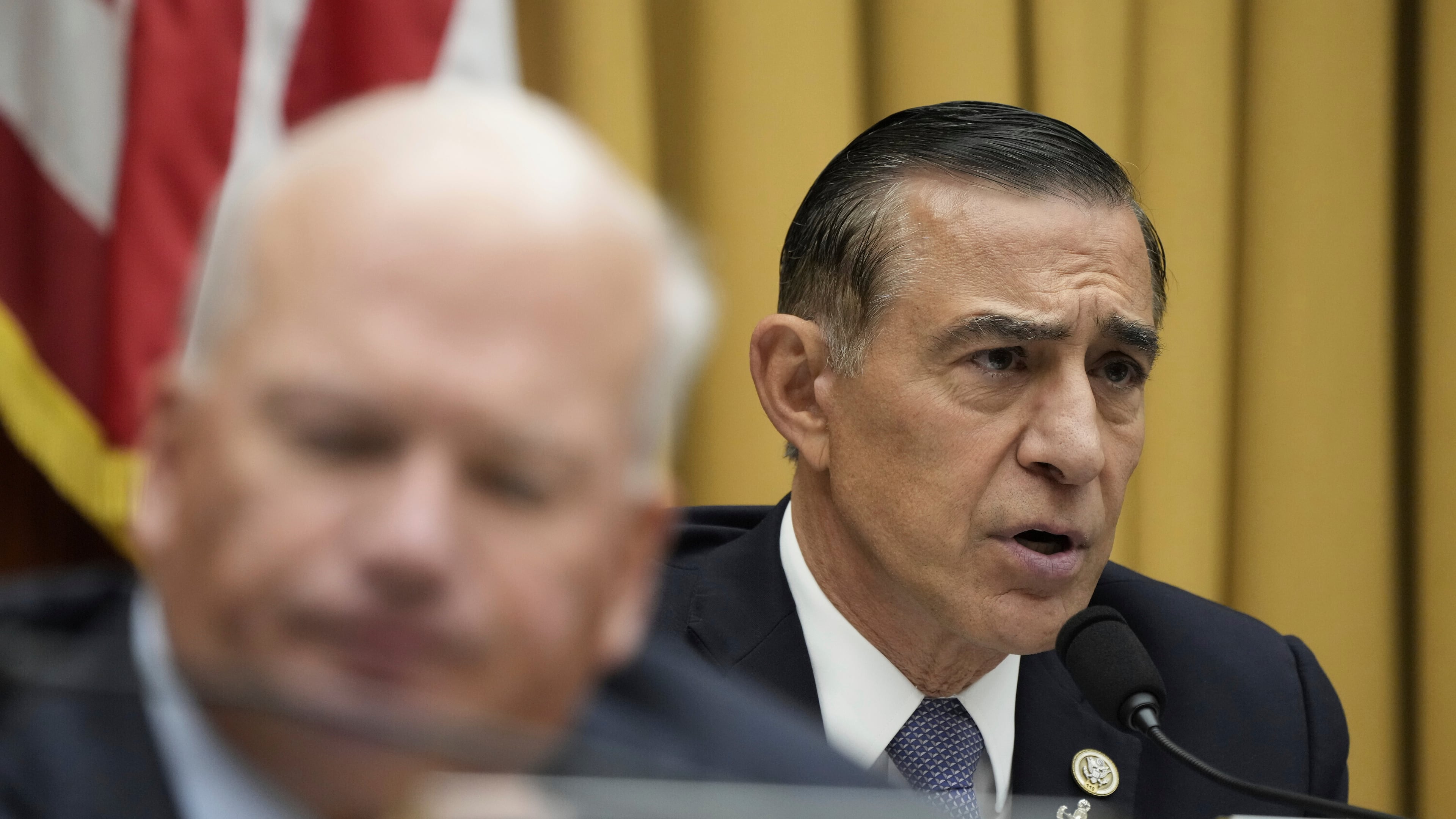 FILE - Rep. Darrell Issa, R-Calif., speaks during a House Judiciary Committee hearing, Sept. 20, 2023, on Capitol Hill in Washington. (AP Photo/Jacquelyn Martin, File)