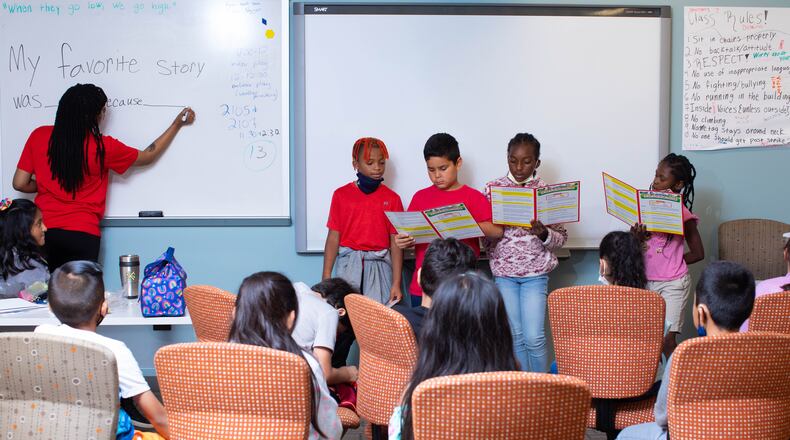 Students in Kennesaw State's Academy for Language and Literacy spent four weeks on campus honing key reading and writing skills.