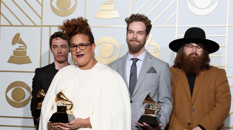 At least someone in Alabama Shakes looks happy. Photo: Getty Images.