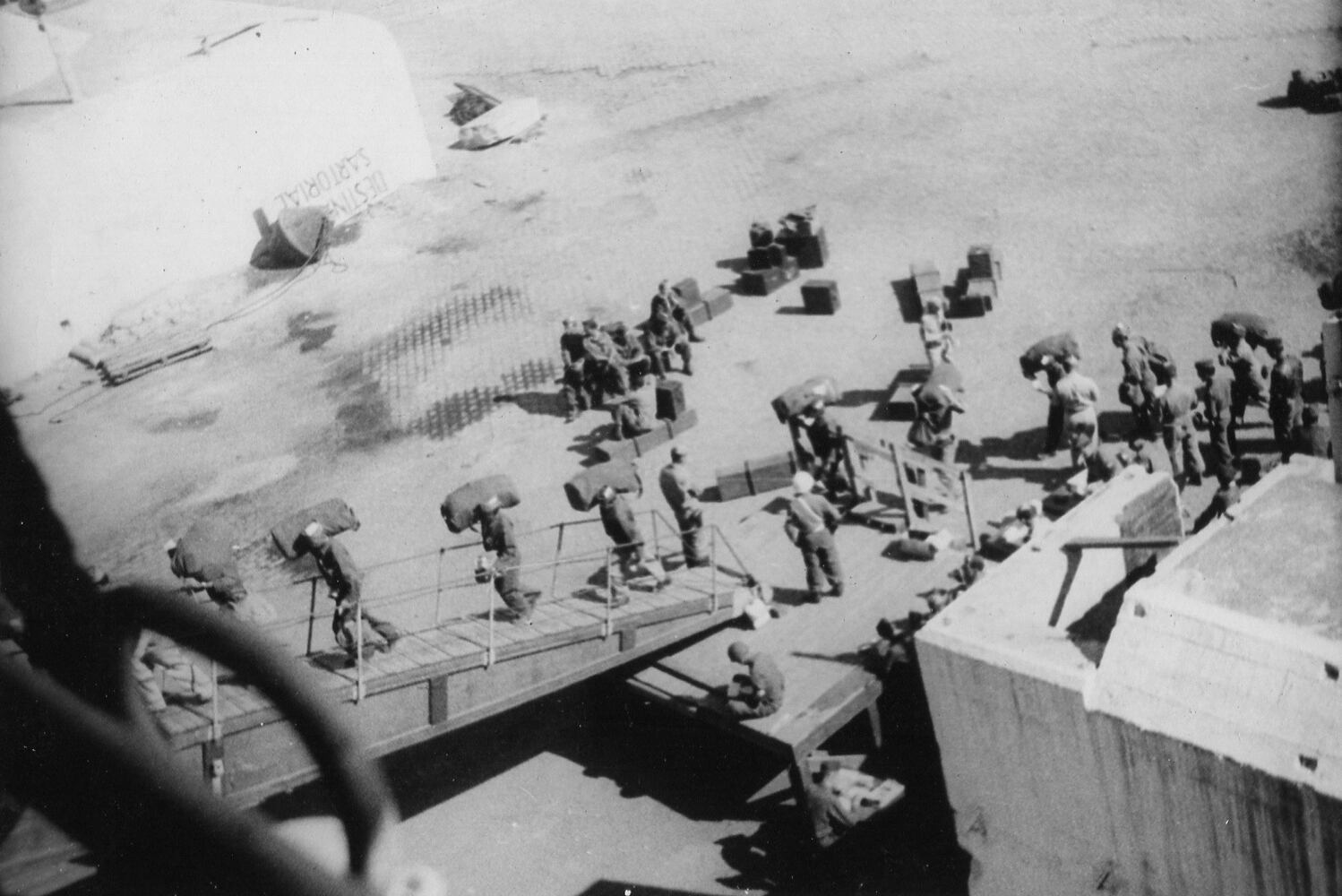 Jim "Pee Wee" Martin during WWII