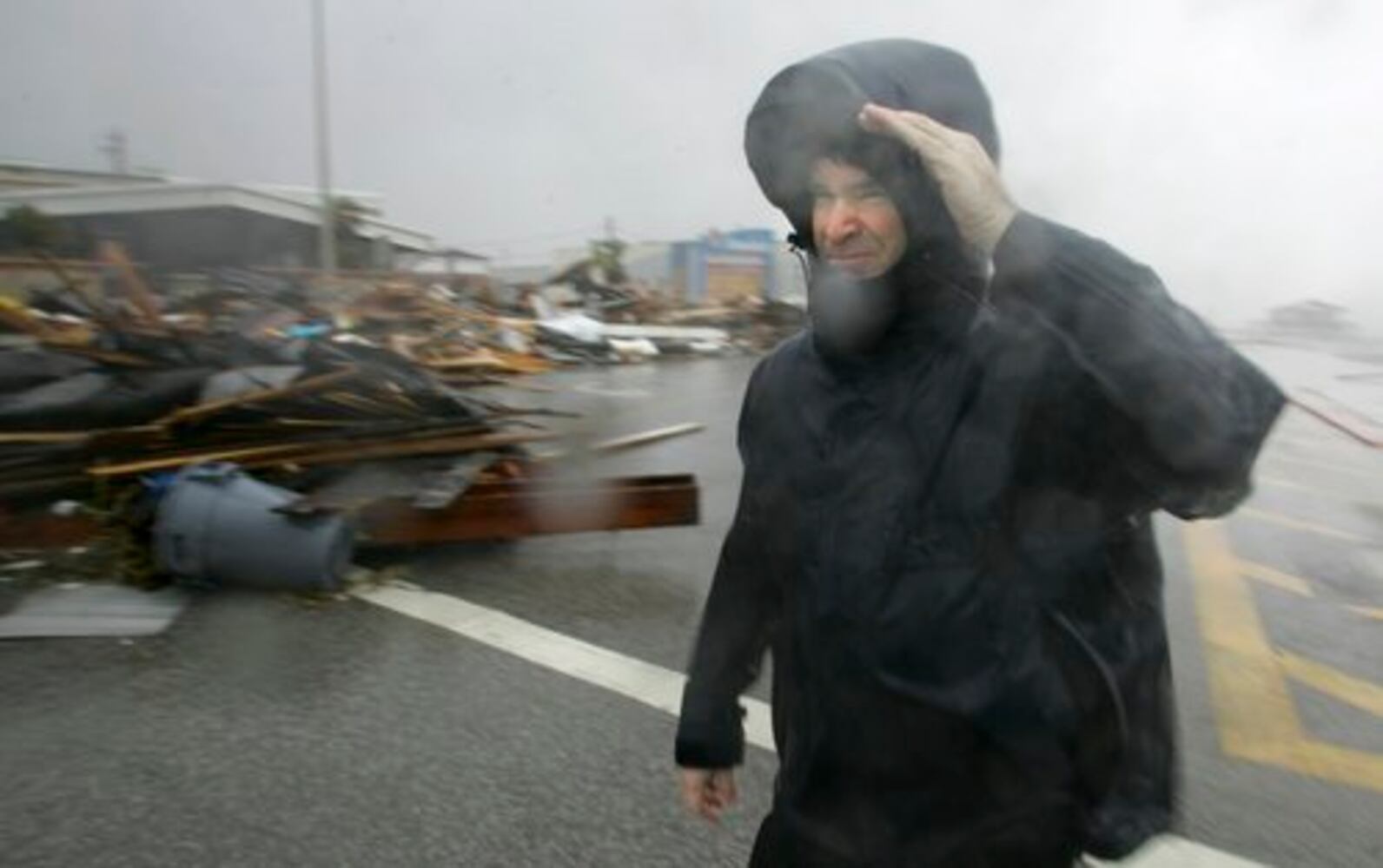 Hurricane Ike comes ashore
