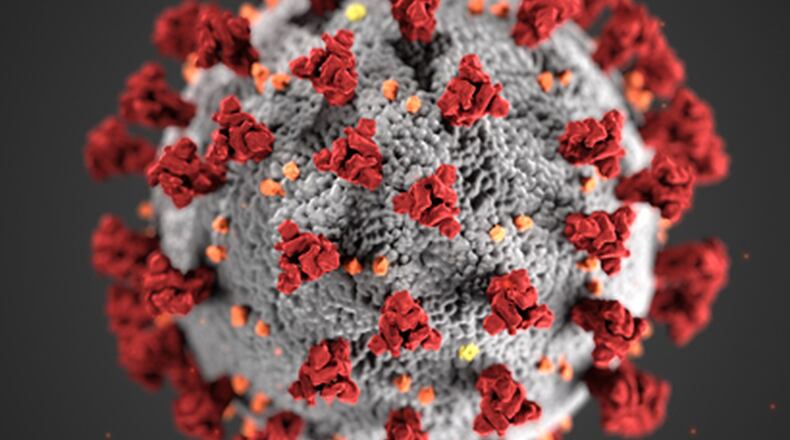 Illustration, created at the Centers for Disease Control and Prevention (CDC), of the Coronavirus Disease 2019