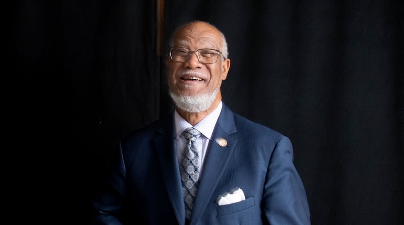 April 1, 2022 Atlanta - Portrait of Rep. Calvin Smyre at the Georgia State Capitol on Friday, April 1, 2022. (Hyosub Shin/hyosub.shin@ajc.com)