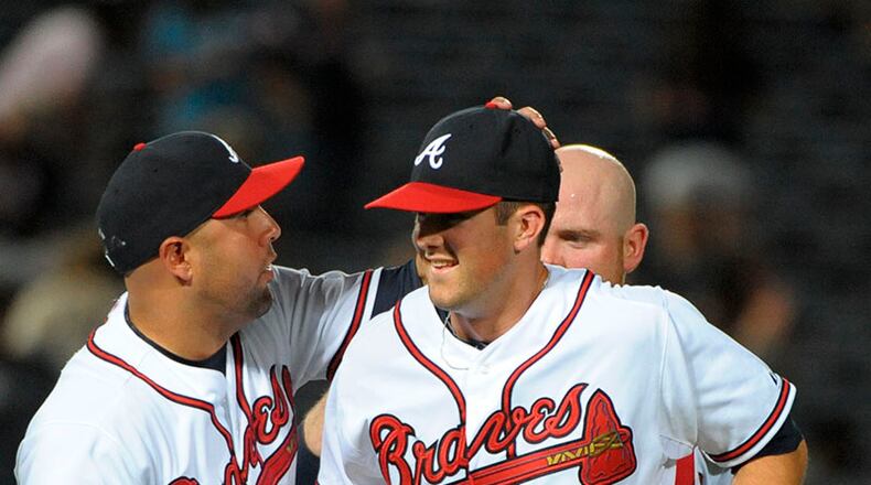 Manager Fredi Gonzalez announced after Sunday’s game that the rookie Alex Wood (right) would start the first game of a split-doubleheader against the Mets.