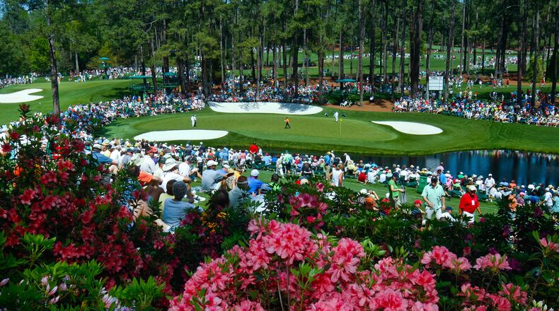 Augusta National may not look quite the same in October as it does here in April, but a Masters then certainly would be better than no Masters at all. (Tim Dominick/The State via AP, File)