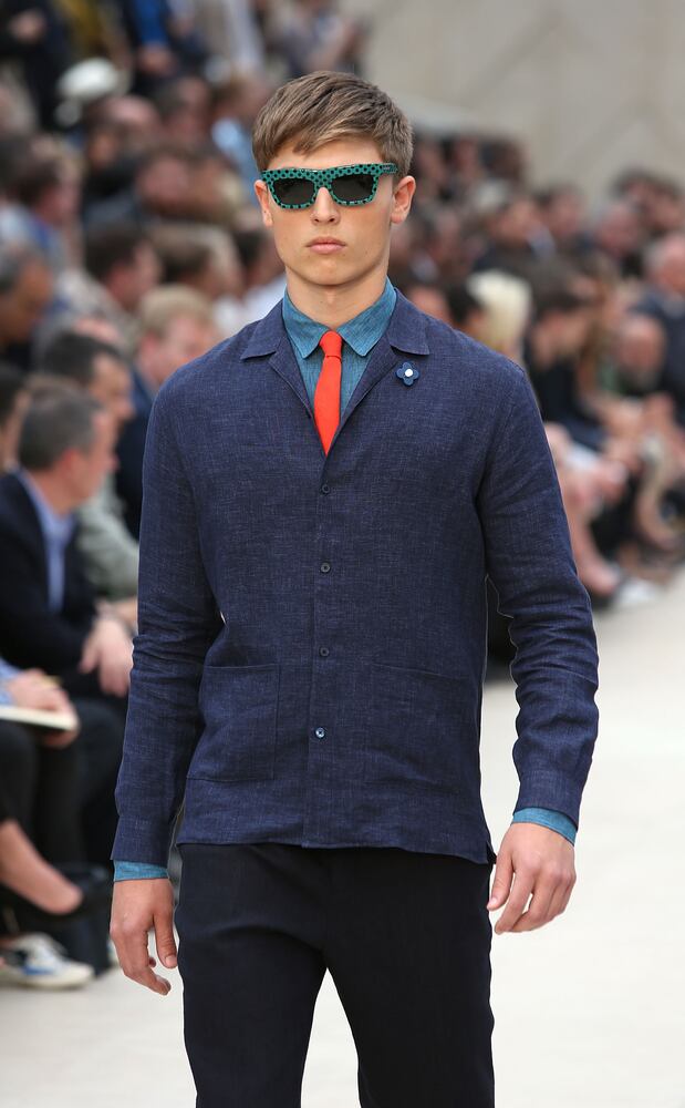 Burberry Prorsum show at the London Collections