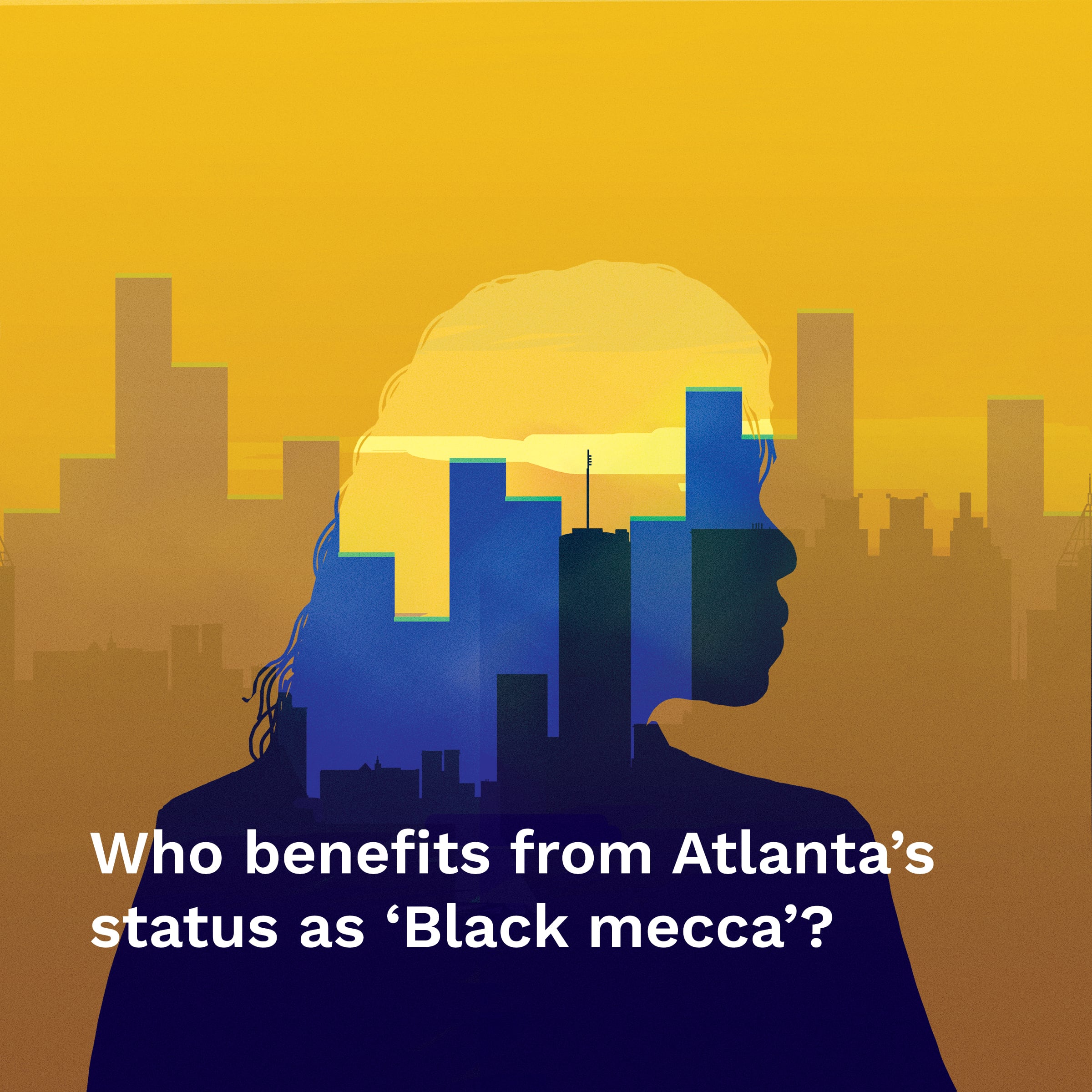 Who benefits from Atlanta's status as 'Black mecca'?