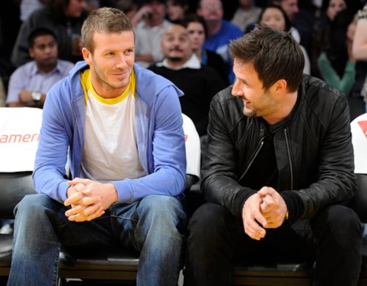 Celebrities love NBA basketball